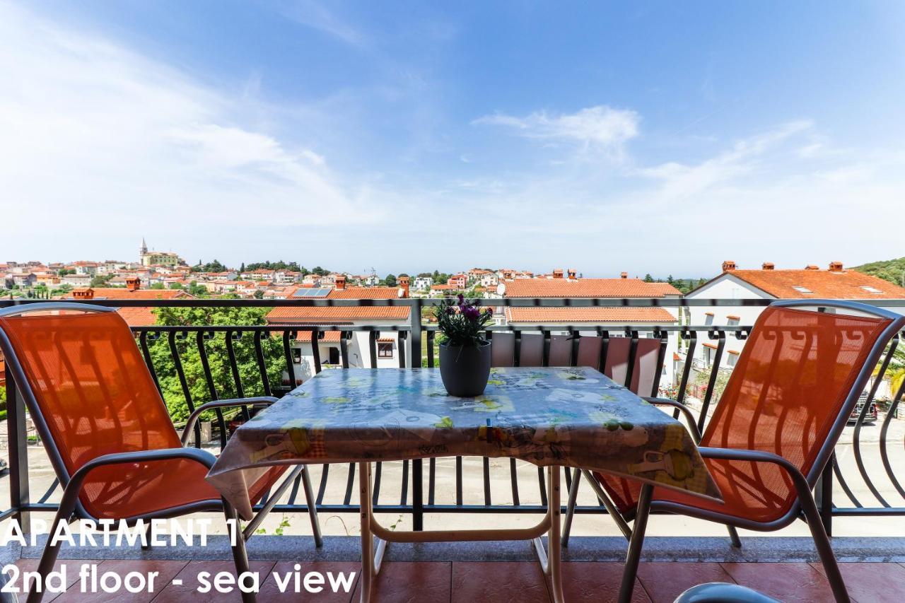 Beautiful Sea View Apartments - Niko Ceko Vrsar Zewnętrze zdjęcie