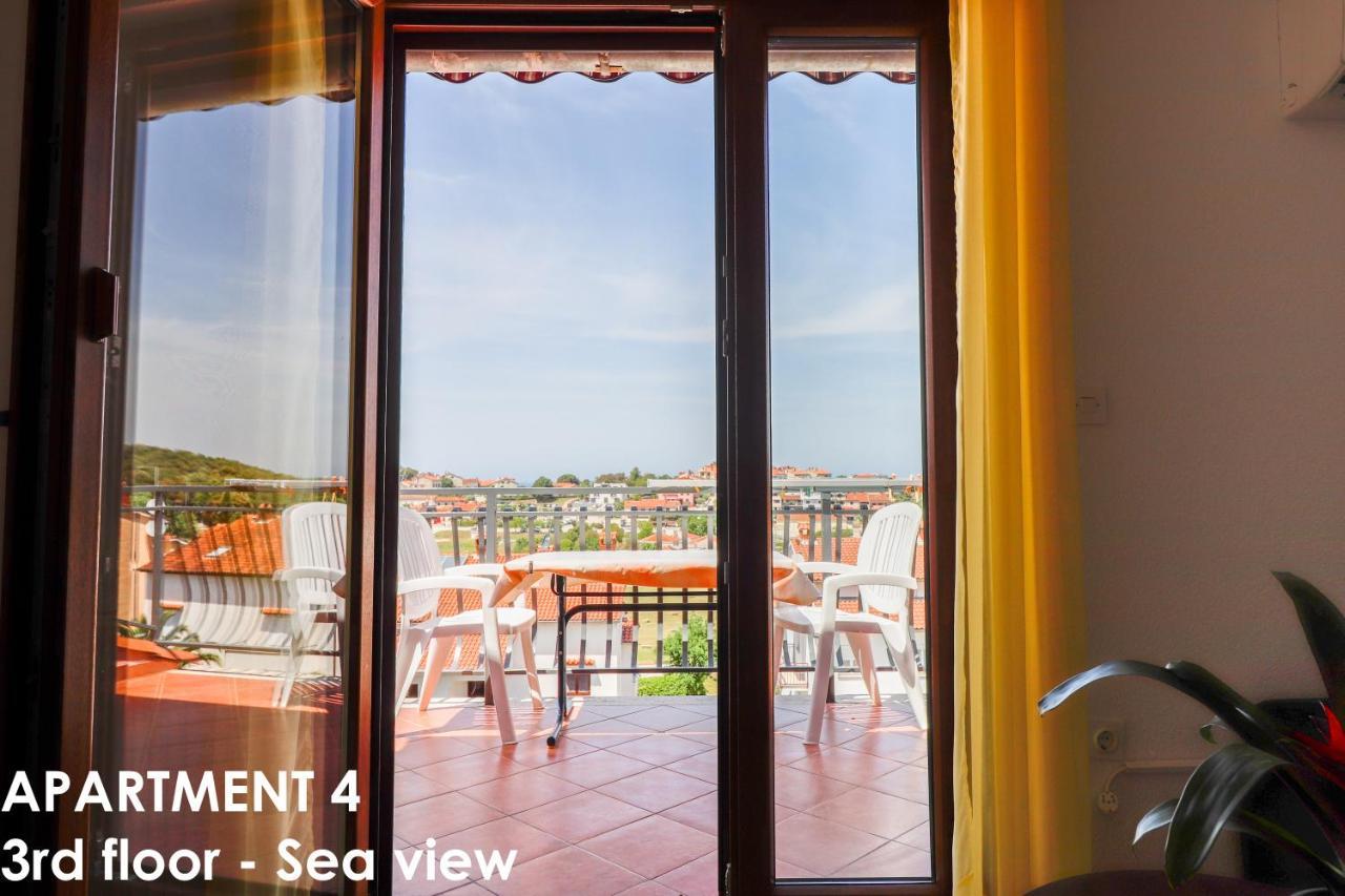 Beautiful Sea View Apartments - Niko Ceko Vrsar Zewnętrze zdjęcie