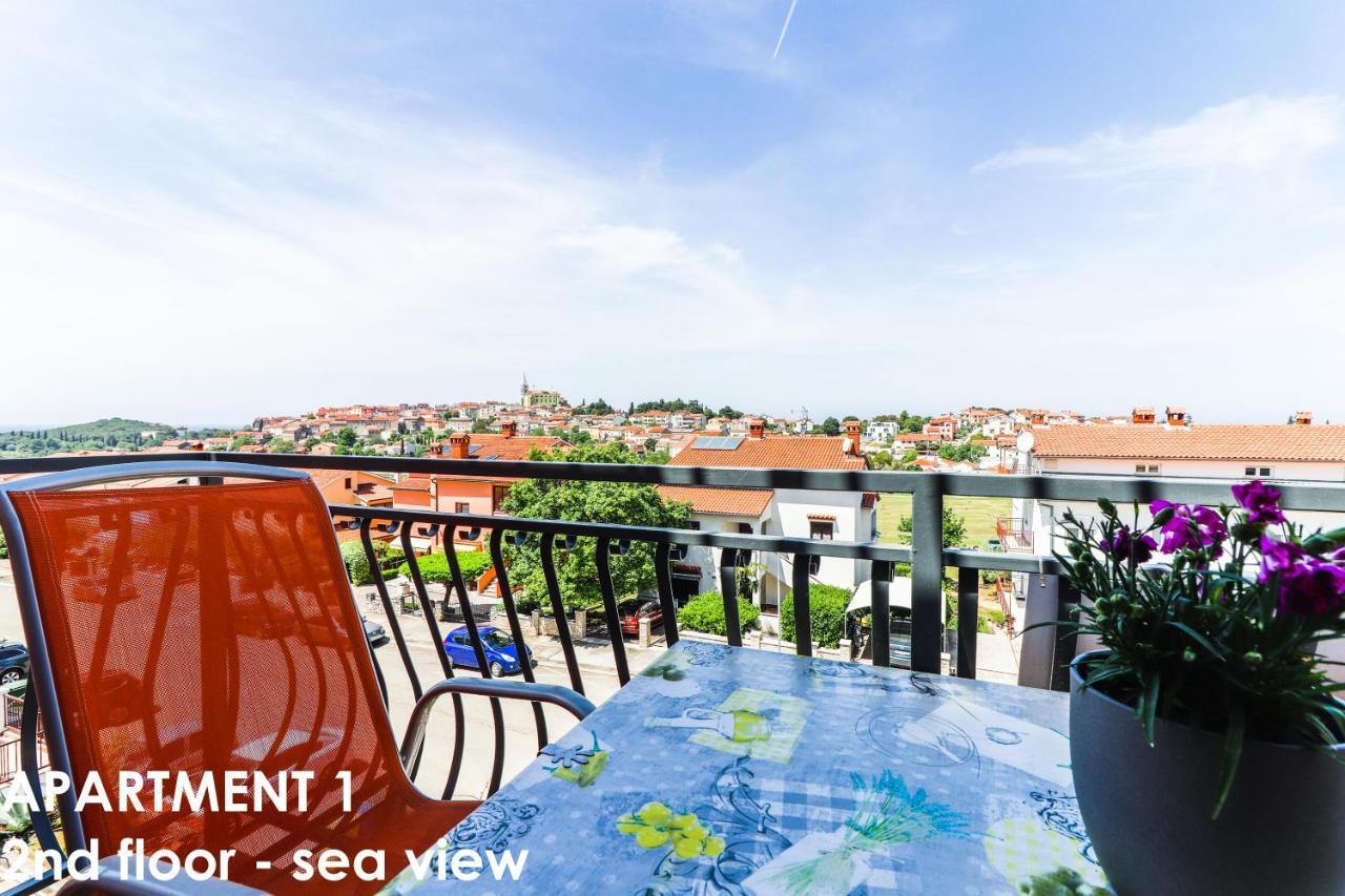 Beautiful Sea View Apartments - Niko Ceko Vrsar Zewnętrze zdjęcie
