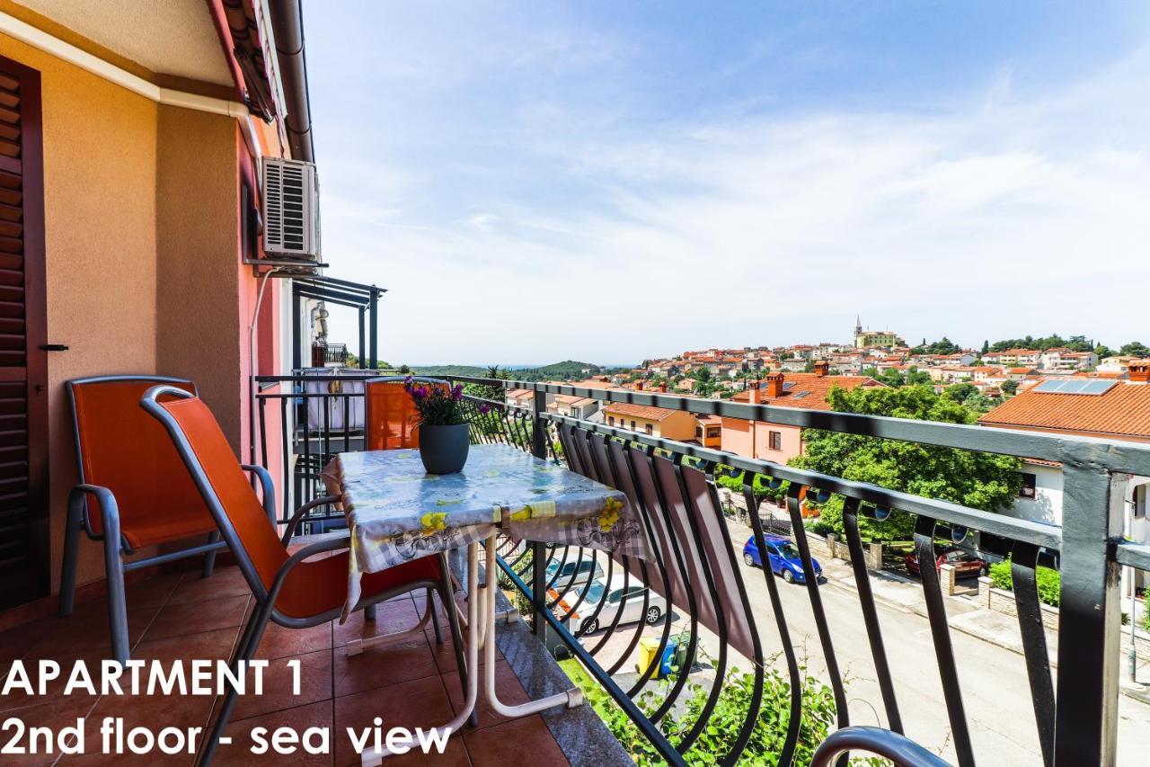 Beautiful Sea View Apartments - Niko Ceko Vrsar Zewnętrze zdjęcie